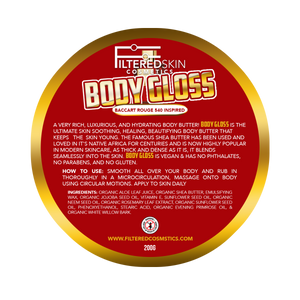 Body Gloss Body Butter (baccarat rouge 540 Inspired)