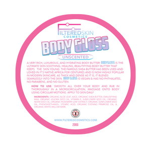 Unscented Body Gloss Body Butter